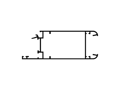 Hoja Puerta de Abrir Reforzada para DVH
